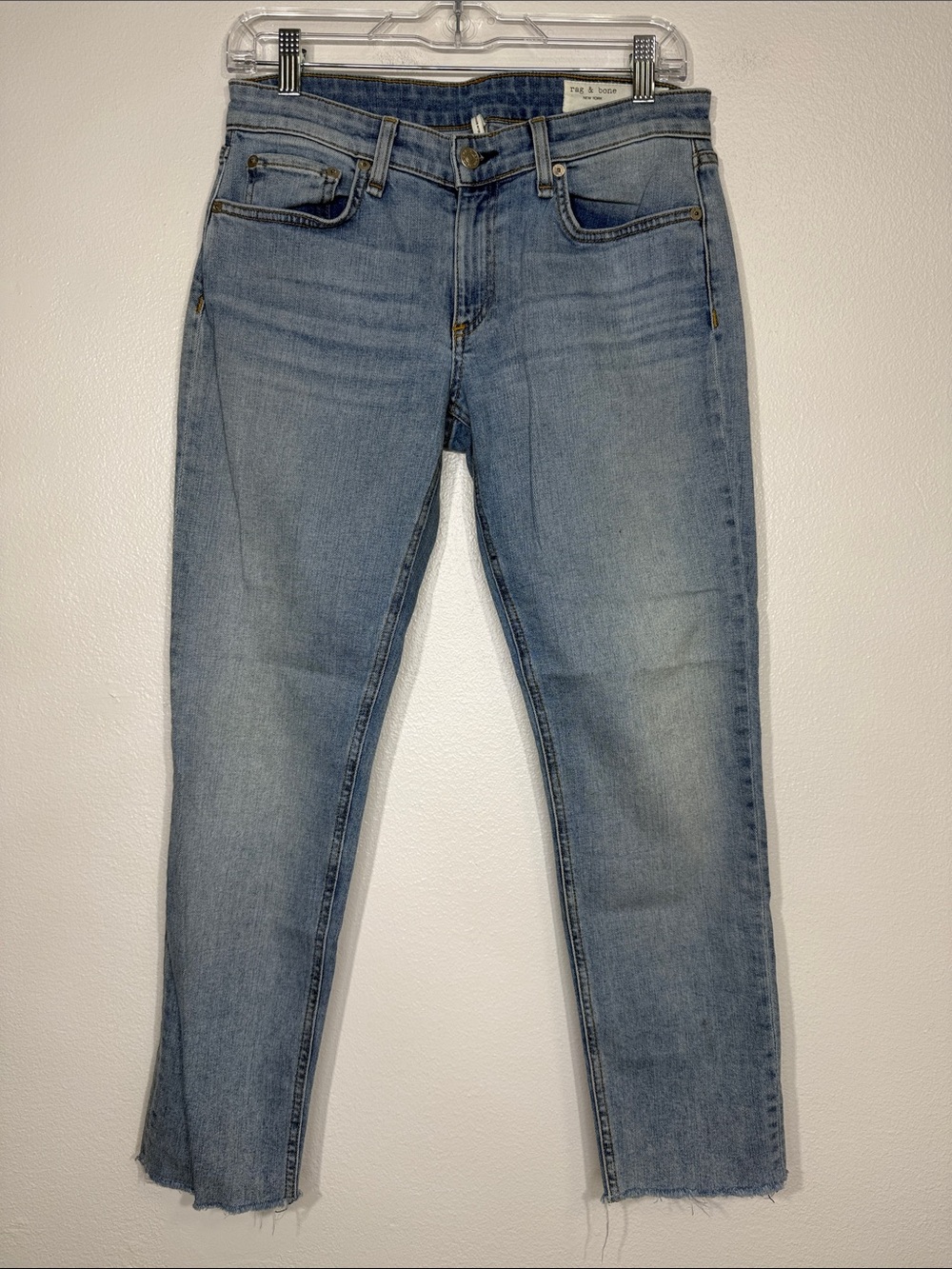 Rag Bone Dre Slim Boyfriend Jeans Women 26 Blue Normcore Casual Denim